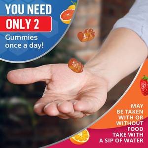 Private Label OEM 13 in 1 multivitaminico adulti integratori a base di erbe caramelle gommose per supporta l'immunità e l'energia - Product Image 3