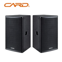 Speaker panggung musik profesional 15 inci, pengeras suara Audio pasif luar ruangan keluaran tinggi