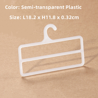 Nouveau design, porte-écharpe rond en plastique, anneau de présentation, logo personnalisé, OEM, différentes couleurs, porte-écharpes