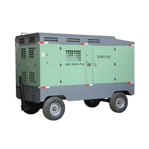 Compressor de ar de parafuso diesel industrial SGF-30/40 do fabricante superior