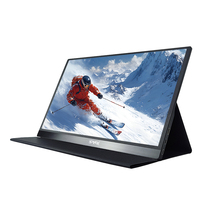 Promo Panas Monitor Eksternal Portabel HD/FHD 15.4'' 15.6'' 17.3'' 18.5 Inch untuk Bisnis