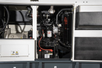 Generador Diésel Silencioso Goldlink Power First Class 550KVA/440KW con Arranque Automático y Opciones ATS, Generador con Cubierta Impermeable