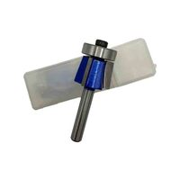 Fresa de Enrutador Profesional de Aleación de Tungsteno y Cobalto de 4 Cuchillas y 8 mm de Diámetro, Recortadora de Bordes Redondeados OEM para Tallado de Madera