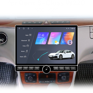 ジュンサン 13インチ QLED Android カーラジオ メルセデスベンツ <span class=keywords><strong>S</strong></span>クラス <span class=keywords><strong>W220</strong></span> 1998-2005 車載<span class=keywords><strong>DVD</strong></span>プレーヤー ステレオヘッドユニット - Product Image 1