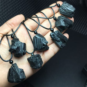 925 पेलेंट हार थोक प्राकृतिक क्रिस्टल उपचार क्वार्ट्ज गहने के साथ एक्वामरीन अमेथिस्ट चारोट रत्न उपहार - Product Image 2