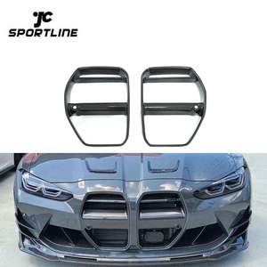 Parrilla Delantera de Fibra de Carbono Prepreg Estilo G82 M4 <span class=keywords><strong>GT</strong></span> para <span class=keywords><strong>BMW</strong></span> G80 M3 G8x M4 Competition Sport 2020-<span class=keywords><strong>2022</strong></span> - Product Image 1