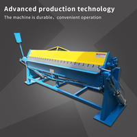 WSQ-2 * 1300mm Petite Machine De Pliage De Tôle Machines De Tôle Cintreuse De Plaque pour Feuilles Pliantes