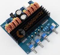 TDA7498 TL072 Carte d'amplificateur de puissance numérique 2.1 classe D 200W 100W 100W Composants électroniques Amplificateur de puissance 200W 100W 100W