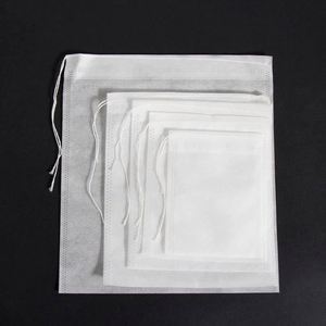 OEM ODM Manufacturer Custom Size Eco-friendly Non-Woven Tea <b>Bag</b> Drawstring Empty Tea Filter <b>Bag</b> Spot Sales - Product Image 5