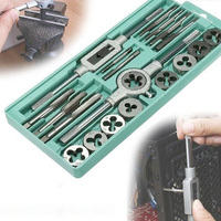 Outils automatiques Taraud Filetage Main droite Clé métrique Jeu de matrices Extracteur de vis Clé à taraud réglable Jeu de tarauds et de matrices
