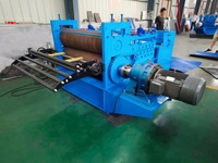 Machine à moletter les tôles métalliques industrielles avec moteur haute puissance pour la fabrication de plaques diamantées, plaques à carreaux et plaques antidérapantes