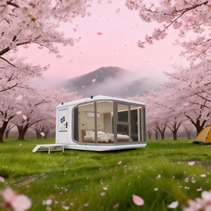 Casa Cápsula Modular Prefabricada para Exteriores, Cabaña Pequeña para Tiendas, Hoteles, Glamping y Alquiler Airbnb - Product Image 2