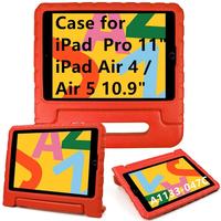 HGD Best Seller pour iPad Pro 11" 2018/2020, étui pour tablette, matériau PC de qualité avec sangle de transport et béquille, iPad Air 4 / Air 5 10.9"