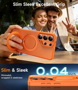 Custodia Trasparente Magnetica Antiurto con Supporto Invisibile per <span class=keywords><strong>Samsung</strong></span> Galaxy S26 <span class=keywords><strong>Ultra</strong></span>, S25 <span class=keywords><strong>Ultra</strong></span>, S24, S23, <span class=keywords><strong>S22</strong></span>, S25 FE - Product Image 4