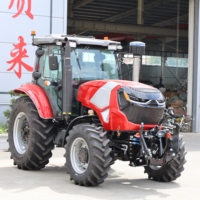 Tracteur agricole de haute qualité 140 CV, haute puissance, 4 roues motrices, avec engrenages de qualité, économique