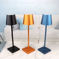Zafferano Poldina प्रो नॉर्डिक होटल भोजन रेस्तरां बिस्तर पक्ष Dimmable ताररहित Lampada दा Tavolo रिचार्जेबल टेबल लैंप का नेतृत्व किया