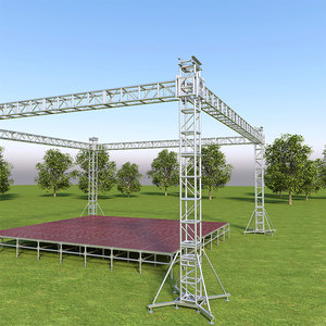 Chiếu sáng Giàn khung nhôm giàn hàn hiển thị ngoài trời buổi hòa nhạc giàn hệ thống - Product Image 2