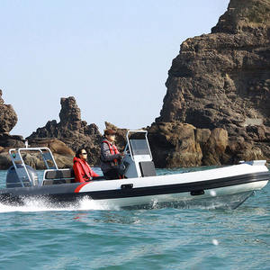 Stable durable gonflable de bateau de pêche d'hypalon de PVC à grande vitesse de Offre Spéciale avec le moteur hors-bord - Product Image 3