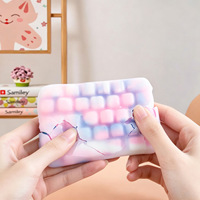 Mini clavier en argile souple et craquant, jouet anti-stress fait main, vente en gros transfrontalière