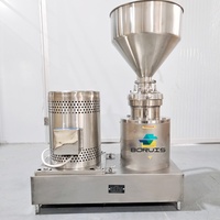 Moulin colloïdal en acier inoxydable de qualité alimentaire Tahini Pâte de cacao Sauce Beurre Machine à fabriquer du beurre Moulin colloïdal multifonctionnel