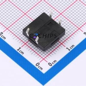 SMG-12-H060A1 Tactile Switch Through hole Component (THT)-4P,12x12mm Switch Single Pole Single Throw Round Button 2.5N 12mm - Product Image 2