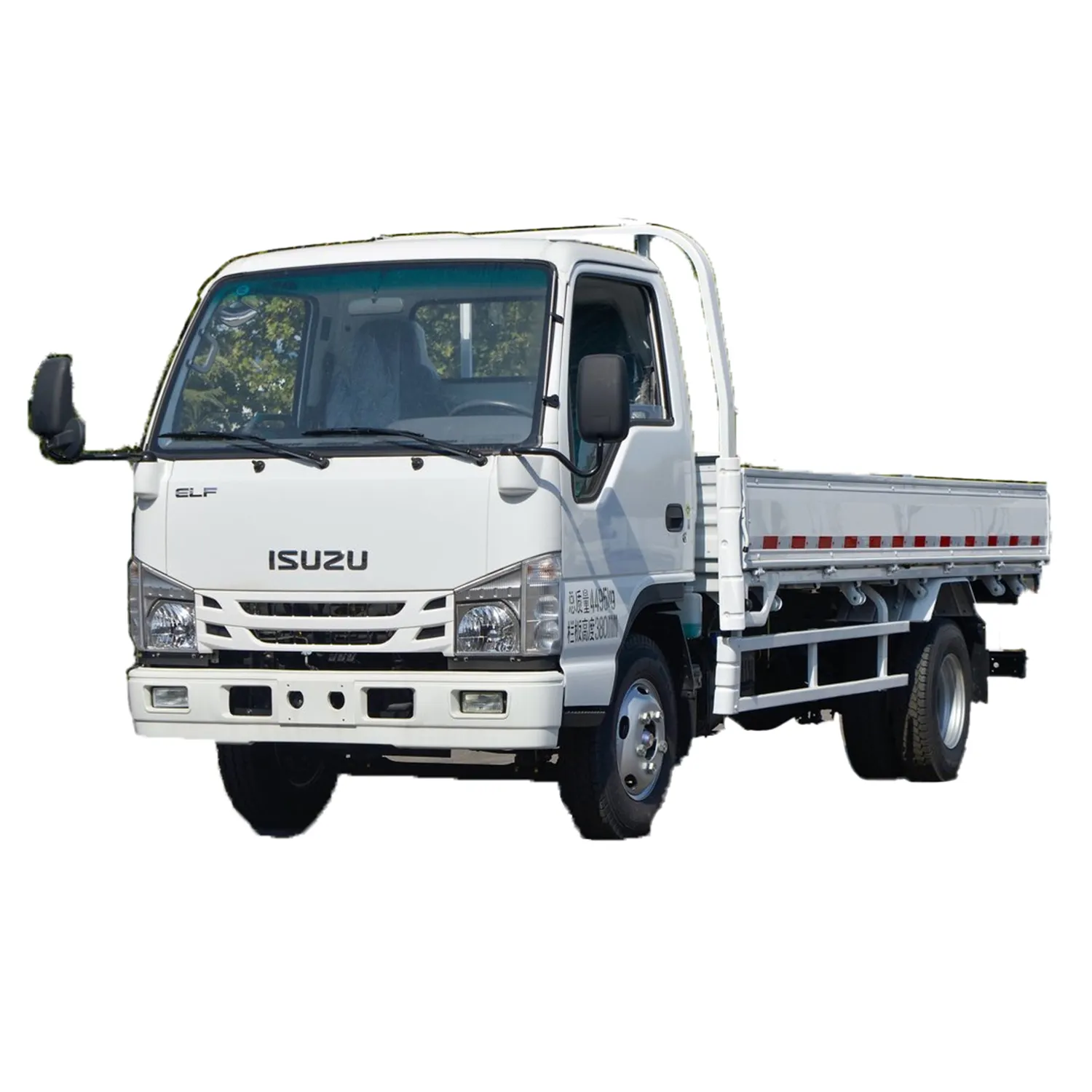 Giá rẻ nóng bán ISUZU ánh sáng xe tải chở hàng 120hp 4x2 cột tấm Mini sử dụng xe tải điện diesel xăng xe Euro vi để bán