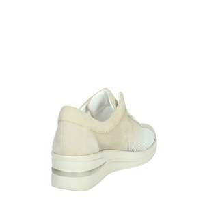 Zapatillas Deportivas Cinzia para Mujer, Color Beige, Parte Superior de Malla, Cómodas para Caminar - Product Image 2