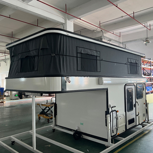 Flatbed Popup Truck Pickup Camper para Toyota para <span class=keywords><strong>Hilux</strong></span> Rear Folding Camper Trailer para la <span class=keywords><strong>venta</strong></span> - Product Image 2