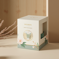 JOYBOX Personalizza Scatole Regalo per Candele in Cartone Avorio Rettangolare Uniche, con Laminazione Lucida/Opaca, Goffratura e Verniciatura
