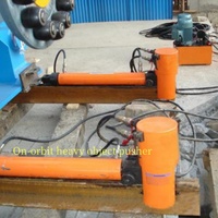 Poussoir hydraulique 50T bouclier Machine 500 tonnes Rail transformateur traduction sur piste équipement de poussée en orbite poussoir d'objets lourds