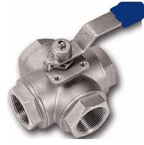 Raccord pneumatique à bille 4 voies haute résistance, 4 pièces, connexion filetée 200 pour applications pétrolières et gazières - Product Image 4