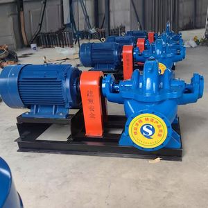 Bomba de Agua Centrífuga de Gran Caudal y Doble Succión, Tipo Hierro Fundido, Acero Inoxidable, para Riego Agrícola, OEM - Product Image 3