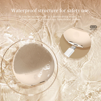 Nueva Llegada Venta Caliente Eléctrico Silicona Masaje Facial Belleza Profunda Cuidado DE LA Piel Dispositivo Facial Limpieza