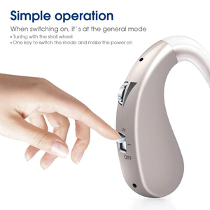 Fabricant et fournisseur chinois d'amplificateurs sonores, vente en gros OEM&ODM, fournit des aides auditives BTE (derrière l'oreille) sans ordonnance médicale. - Product Image 2