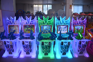 Funspace trong nhà vui chơi giải trí <span class=keywords><strong>Arcade</strong></span> trẻ em đồng tiền hoạt động Cứu Chuộc 2 người chơi hit búa đánh màn hình cảm ứng trò chơi máy - Product Image 4