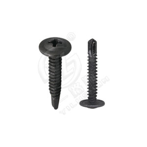 Vis autotaraudeuse Xinyida à tête ronde Phillips noire M4x25mm pour métal J771 - Product Image 3