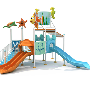COWBOY Amusement Kids Outdoor Aqua Park Equipment Toboggan aquatique <span class=keywords><strong>intérieur</strong></span>/extérieur en fibre de verre avec mini parc aquatique pour piscine - Product Image 4