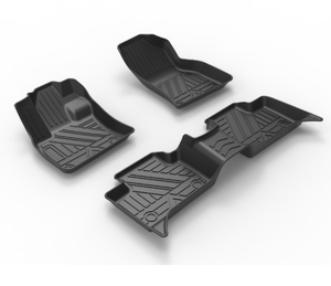 AUTOBO Convient aux Lynk & Co 01 2021-2025 à quatre <span class=keywords><strong>roues</strong></span> <span class=keywords><strong>motrices</strong></span>, ensemble complet de tapis de sol TPE 3D5D, tapis de coffre, tapis de dossier, résistant à l'usure - Product Image 1