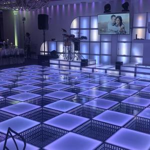 3D magnético portátil infinito fiesta DJs y músicos escenario LED pista de baile Iluminación escenario <span class=keywords><strong>para</strong></span> bodas - Product Image 3