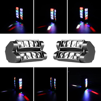 Mini RGBW effet DJ LED faisceau tête mobile Disco éclairage 8 yeux Pixel araignée luminaire pour les fêtes de scène d'hôtel