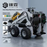 Chargeuse compacte sur chenilles diesel JINLIN 4x4 |   Mini-chargeuses compactes et mini-chargeuses tout-terrain professionnelles pour la construction