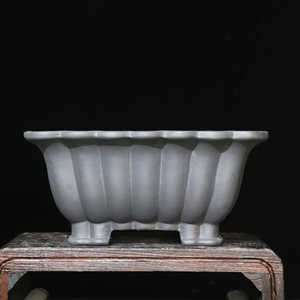 <b>Square</b> Zisha Bonsai Pot Large Handmade Courtyard <b>Planter</b> - Product Image 1