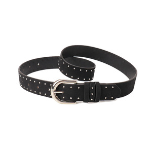 <span class=keywords><strong>Ceinture</strong></span> vintage western pour <span class=keywords><strong>femme</strong></span>, <span class=keywords><strong>ceinture</strong></span> en cuir PU, daim, velours, avec boucle en alliage, largeur 2,8 cm, pour jeans - Product Image 6
