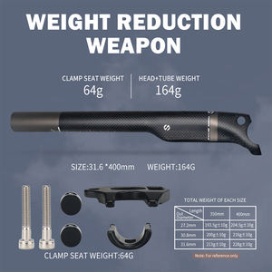 Toseek Offset 20mm <span class=keywords><strong>tige</strong></span> <span class=keywords><strong>de</strong></span> <span class=keywords><strong>selle</strong></span> 3K mat brillant vtt <span class=keywords><strong>tige</strong></span> <span class=keywords><strong>de</strong></span> <span class=keywords><strong>selle</strong></span> Tube 27.2 30.8 31.6 MM vélo <span class=keywords><strong>de</strong></span> route carbone <span class=keywords><strong>tige</strong></span> <span class=keywords><strong>de</strong></span> <span class=keywords><strong>selle</strong></span> vélo Suspension - Product Image 3