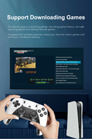 Console de Jeu Rétro 3D P5X avec 40000+ Jeux, Volant de Course, Manette Sans Fil 2.4Ghz, Arcade Familiale Classique 2025, Jeu TV Domestique 4K