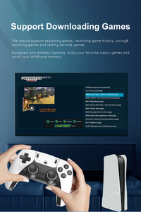 Console de Jeu Rétro 3D P5X avec 40000+ <span class=keywords><strong>Jeux</strong></span>, Volant de Course, Manette Sans Fil 2.4Ghz, Arcade Familiale Classique 2025, Jeu TV Domestique 4K - Product Image 4