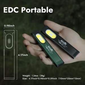 WARSUN Nouvelle lampe torche <span class=keywords><strong>LED</strong></span> rechargeable portable de poche T7 550 lumens, étanche, avec poignée magnétique, <span class=keywords><strong>pour</strong></span> le travail en extérieur - Product Image 2