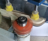 Fresadora de forma de copia para carpintería, moldeadora de copia para fabricación de piezas de sillas de muebles de madera