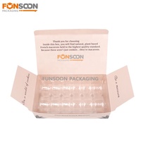 Boîte d'emballage en papier pliable personnalisée pour 12 macarons, avec fenêtre, pour biscuits, baklavas, en-cas