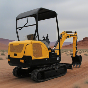 <span class=keywords><strong>Mini</strong></span> excavatrice fiable de 2.5 tonnes actionnée par la représentation supérieure de moteur diesel de <span class=keywords><strong>Kubota</strong></span> dans diverses conditions au sol - Product Image 3